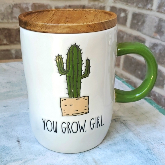 Rae Dunn Other - Rae Dunn You Grow, Girl Cactus Mug